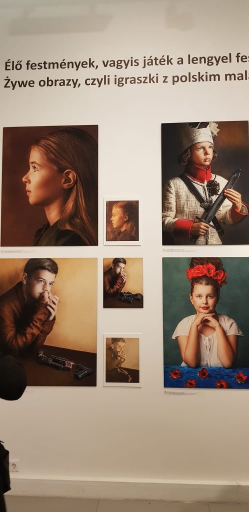 Wernisaż wystawy „Żywe obrazy, czyli igraszki z polskim malarstwem”.
