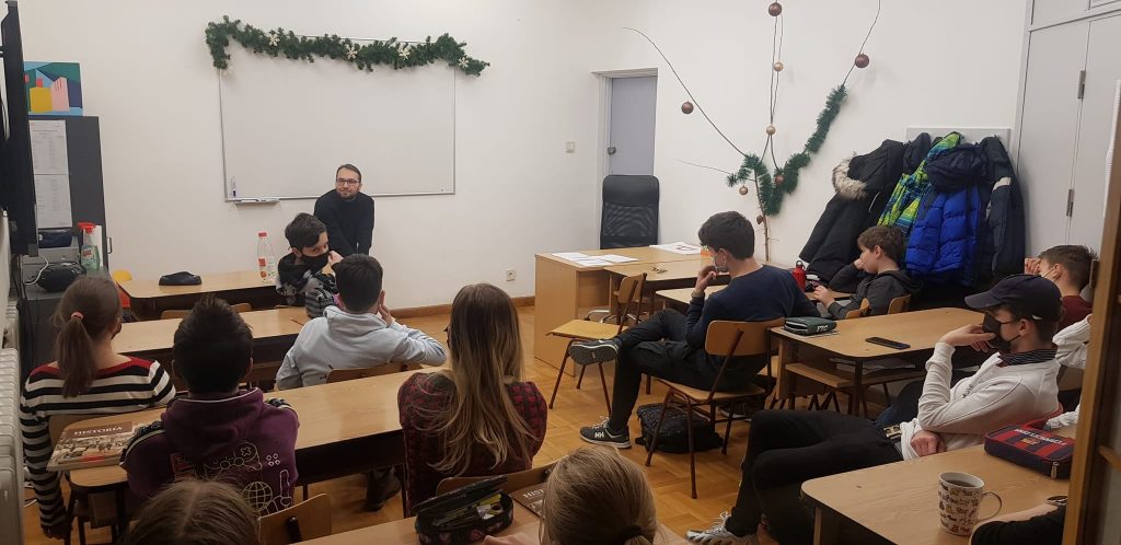 Spotkanie z dziennikarzem Michałem Zabłockim