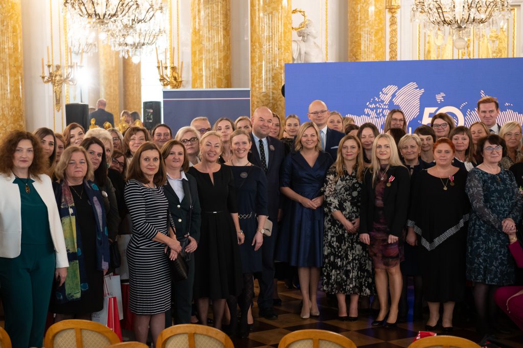 Złoty Jubileusz ORPEG oraz wyróżnienie dla Pani Dyrektor