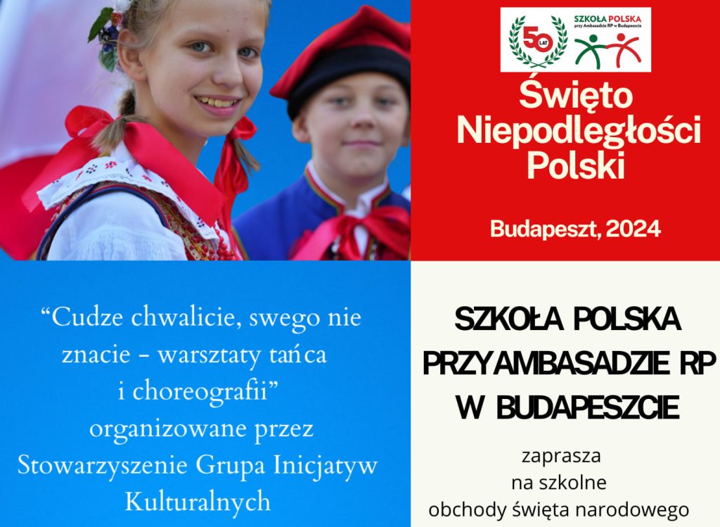Zapraszamy serdecznie do wspólnego świętowania najważniejszego polskiego święta państwowego!