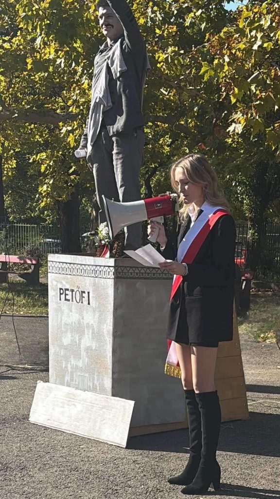 Nasza ambasadorka polskości na Węgrzech – Jagoda Kiss , uczennica kl. III LO.