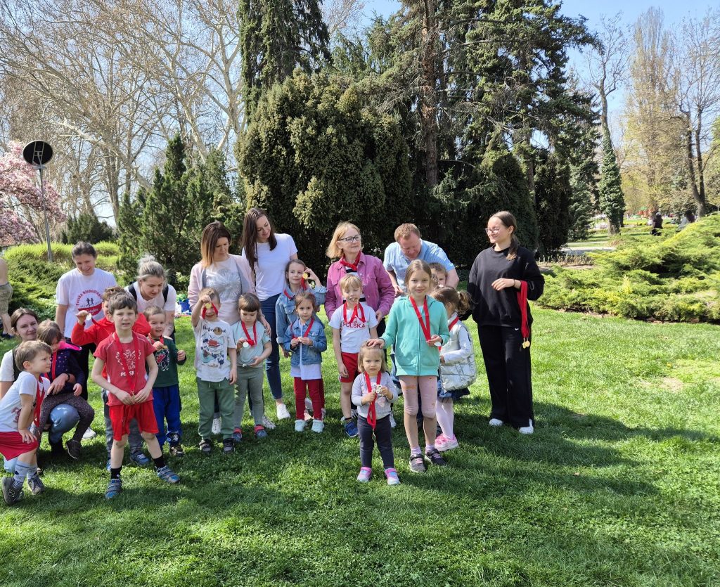 Dzień sportu w oddziałach dziecięcych