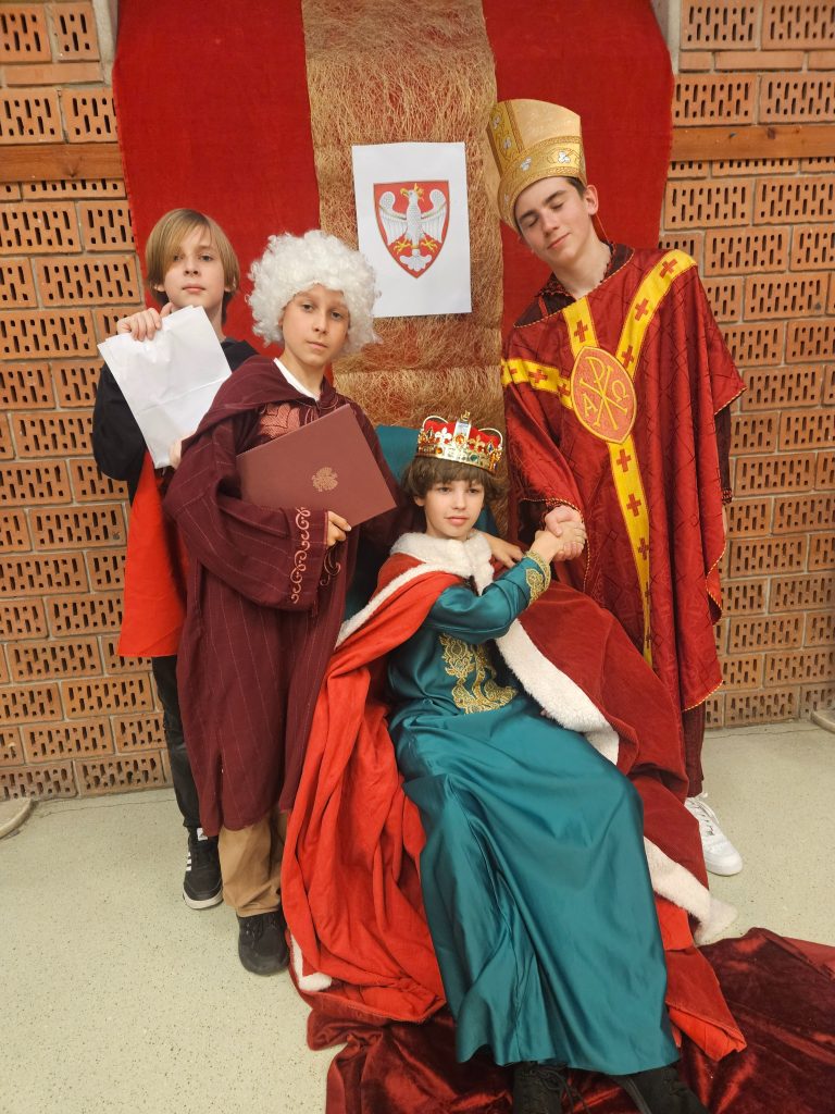 Koronacja Bolesława Chrobrego w naszej szkole