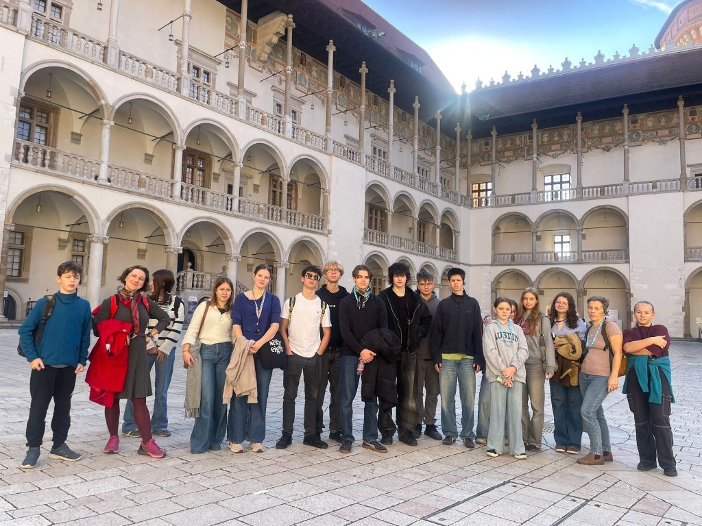 Nasi licealiści na wycieczce w Krakowie!