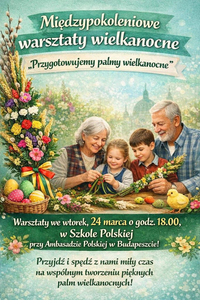 Zapraszamy na międzypokoleniowe warsztaty wielkanocne!